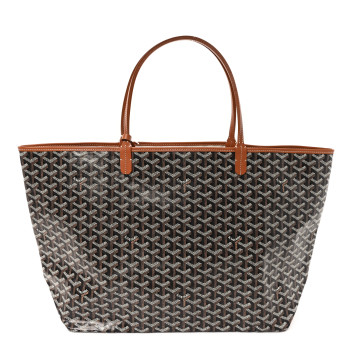 GOYARD Goyardine Saint Louis GM Black Gold