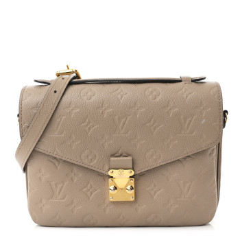 LOUIS VUITTON Empreinte Pochette Metis Tourterelle