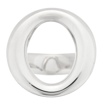 TIFFANY Sterling Silver Elsa Peretti Sevillana Ring 50 5.5
