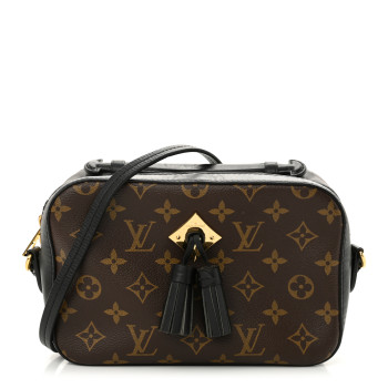 LOUIS VUITTON Monogram Saintonge Black