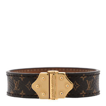 LOUIS VUITTON Monogram Nano Bracelet 17