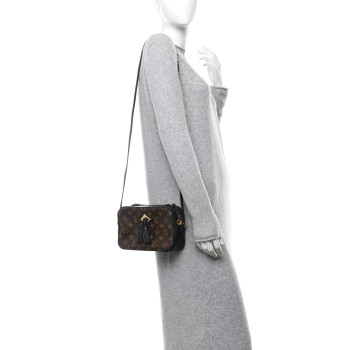LOUIS VUITTON Monogram Saintonge Black