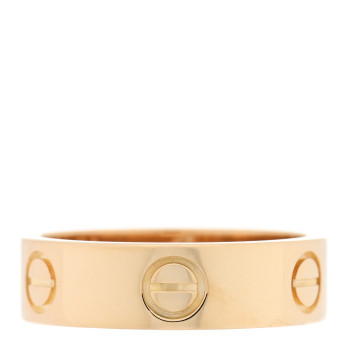 CARTIER 18K Yellow Gold 5.5mm LOVE Ring 54 6.75