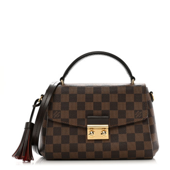 LOUIS VUITTON Damier Ebene Croisette