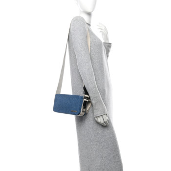 JACQUEMUS Denim Le Cuerda Horizontal Blue