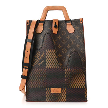 LOUIS VUITTON x NIGO Giant Damier Ebene Monogram Mini Tote