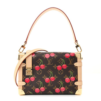 LOUIS VUITTON LV X TM Monogram Cerises Side Trunk MM