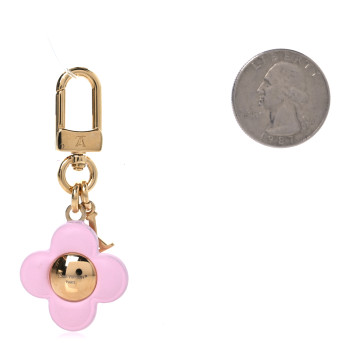 LOUIS VUITTON Micro Vivienne Bag Charm Key Holder Rose