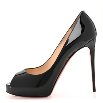 CHRISTIAN LOUBOUTIN Patent New Very Prive 120 Pumps 39 Black