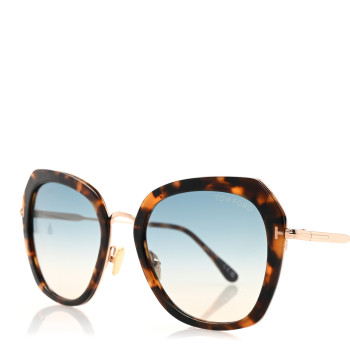 TOM FORD Acetate Metal Kenyan Sunglasses TF792 Havana