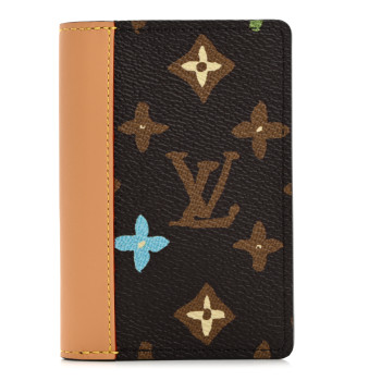 LOUIS VUITTON Monogram Craggy Pocket Organizer Chocolate