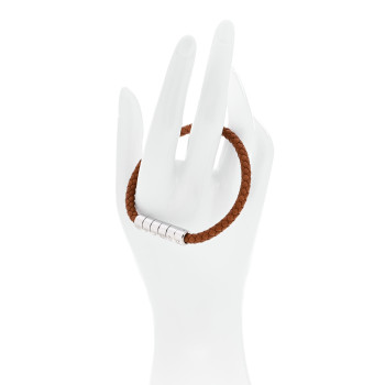 HERMES Swift Goliath Code Bracelet Gold