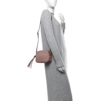 GUCCI Microguccissima Sunshine Disco Crossbody Bag Light Pink