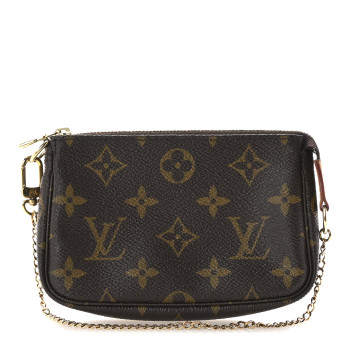 LOUIS VUITTON Monogram Mini Pochette Accessories
