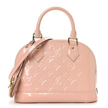 LOUIS VUITTON Vernis Alma BB Rose Ballerine