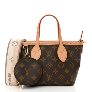 LOUIS VUITTON Monogram Neverfull BB Beige