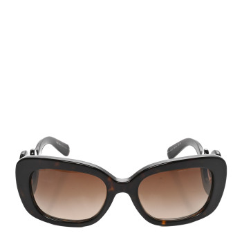 PRADA Acetate Baroque Sunglasses SPR 27O Tortoise