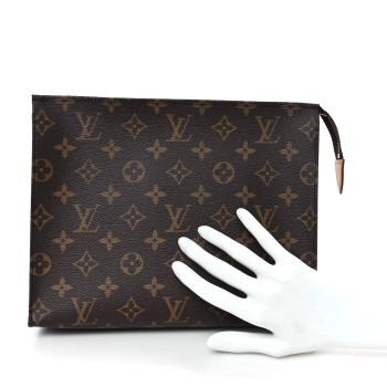 LOUIS VUITTON Monogram Toiletry Pouch 26