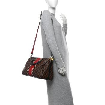 LOUIS VUITTON Damier Ebene Karakoram Speedy Bandouliere 30
