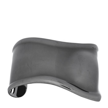 TIFFANY Ruthenium Small Elsa Peretti Left Wrist Bone Cuff Bracelet