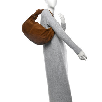 BOTTEGA VENETA Suede Corduroy Small Jodie Hobo Jacobean