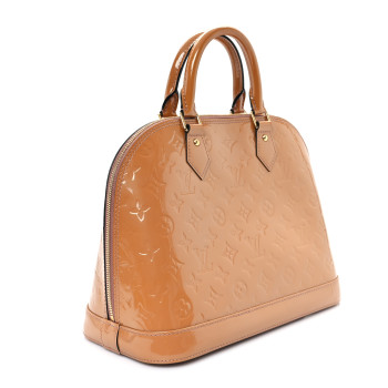 LOUIS VUITTON Vernis Alma PM Rose Velours