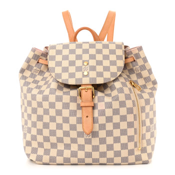 LOUIS VUITTON Damier Azur Sperone Backpack
