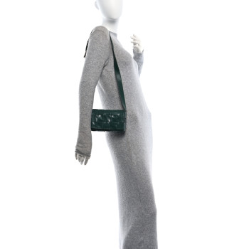 BOTTEGA VENETA Paper Calfskin Maxi Intreccio Small Cassette Crossbody Bag Raintree