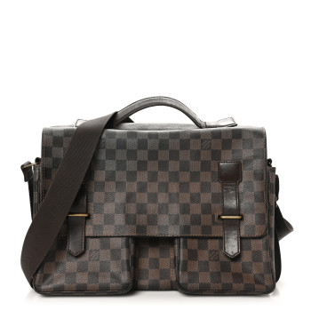 LOUIS VUITTON Damier Ebene Broadway Messenger Bag