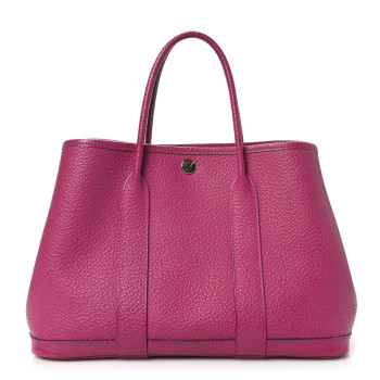 HERMES Negonda Garden Party TPM 30 Rose Pourpre