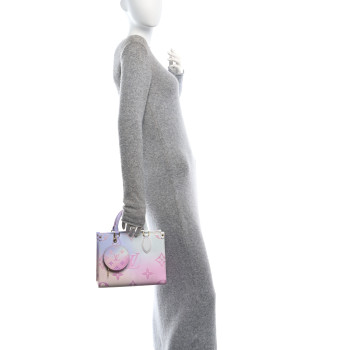 LOUIS VUITTON Monogram Giant Spring In The City Onthego PM Sunrise Pastel