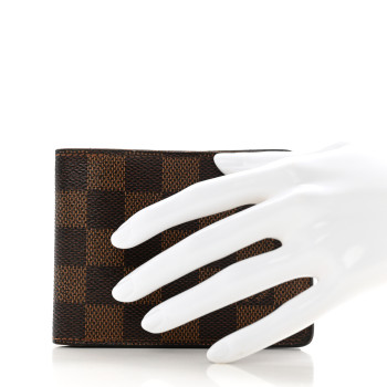 LOUIS VUITTON Damier Ebene Slender Wallet