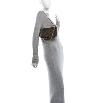 LOUIS VUITTON Monogram Chain Pochette Accessories