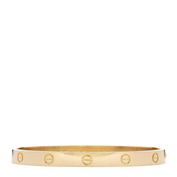CARTIER 18K Yellow Gold LOVE Bracelet 19