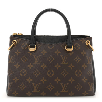 LOUIS VUITTON Monogram Pallas Full BB Black