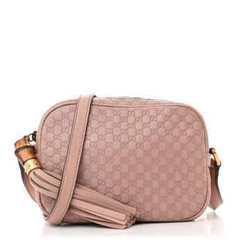GUCCI Microguccissima Sunshine Disco Crossbody Bag Light Pink