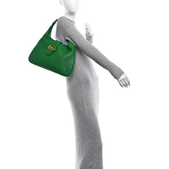 GUCCI Goatskin Medium Aphrodite Shoulder Bag New Shamarock