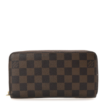 LOUIS VUITTON Damier Ebene Zippy Wallet