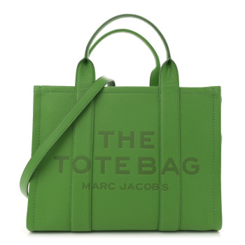 MARC JACOBS Grained Calfskin Medium The Tote Bag Kiwi