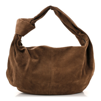 BOTTEGA VENETA Suede Corduroy Small Jodie Hobo Jacobean