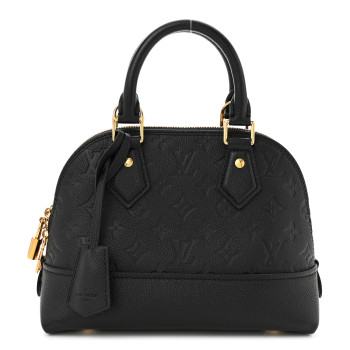 LOUIS VUITTON Empreinte Neo Alma BB Black