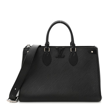 LOUIS VUITTON Epi Grenelle Tote MM Black