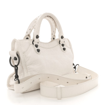 BALENCIAGA Arena Storico Classic Hardware Mini City White