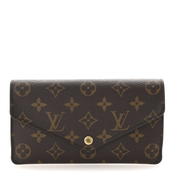 LOUIS VUITTON Monogram Jeanne Wallet Fuchsia