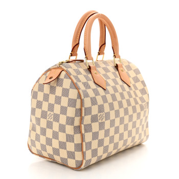 LOUIS VUITTON Damier Azur Speedy 25