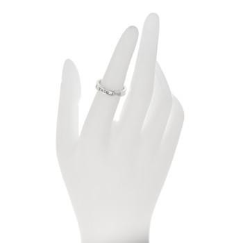TIFFANY Sterling Silver Narrow 1837 Band Ring 50 5.25