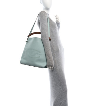 LOUIS VUITTON Veau Soie Calfskin Parnassea Bagatelle Hobo Azur