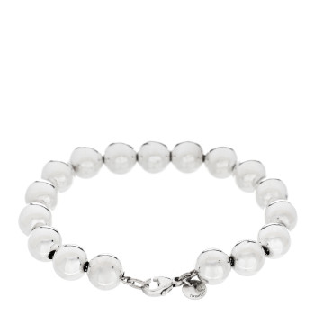 TIFFANY Sterling Silver 10mm HardWear Ball Bracelet