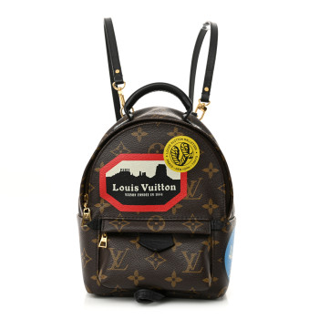 LOUIS VUITTON Monogram World Tour Palm Springs Backpack Mini