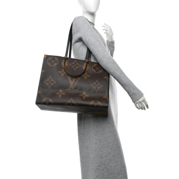 LOUIS VUITTON Reverse Monogram Giant Onthego GM
